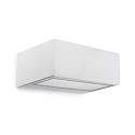 Luminaire mural d�ext�rieur NEMESIS LED -  7x17CM haut bas, petit, commutable IP65, blanche 