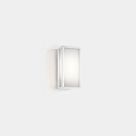 Applique et plafonnier SKAT MINI 200MM plat, r�sistant aux chocs, on/off IP65, blanche 