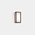 Applique et plafonnier SKAT MINI 200MM plat, r�sistant aux chocs, on/off IP65, marron 