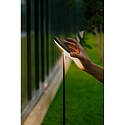 LEDS C4 Lampe � piquet de terre INVISIBLE ADJUSTABLE avec prise de courant, r�glable, inclinable, on/off IP54, noir 