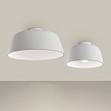 LEDS C4 Applique et plafonnier MISO Ø 285MM E27 IP20, blanc mat gradable