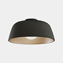 Applique et plafonnier MISO Ø 433MM E27 IP20, noir mat gradable