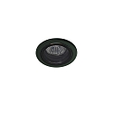 recessed luminaire EKO DOWNLIGHT LED down, round, rigid IP66, black dimmable 6,1W 369lm 3000K 24� CRI > 80