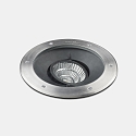 Projecteur encastr� GEA COB 125 r�glable, passable, on/off IP65, acier inoxydable 