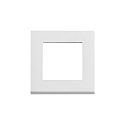 Cadre de montage CLICK angulaire, m�canique, blanche