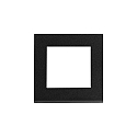 Cadre de montage CLICK angulaire, m�canique, noir