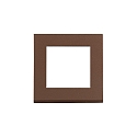 Cadre de montage CLICK angulaire, m�canique, marron