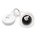 Luminaire � suspension CISNE PENDAND - E27 sans abat-jour E27 IP65, blanche gradable