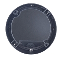LEDS C4 Luminaire mural d’extérieur ONE rond IP54, opale, noir