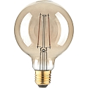 Globe de filament d'ampoule G95 GOLD commutable G95 clair E27 2,5W 200lm 1800K 320� CRI 80-89 