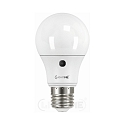 Lampe en forme d'ampoule A60 avec capteur E27 5,5W 470lm 2700K 330� CRI 80 