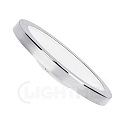 Lampe LED GX53 AQUA � 147MM plat, rond, CCT Switch, commutable, avec diffuseur terne 8W 650lm 2700 / 4000K 110� CRI 80-89 