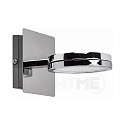 Luminaire de miroir AQUA ONNA � 1 flamme, CCT Switch, commutable GX53 IP44, chrome, scintillant 
