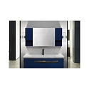 LightMe Luminaire de miroir AQUA ONNA UP&DOWN � 2 flammes, CCT Switch, commutable GX53 IP44, chrome, scintillant 