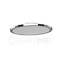 LightMe Luminaire de plafond AQUA DISK-1 / 302MM � 1 flamme, CCT Switch, commutable GX53 IP44, chrome, scintillant 