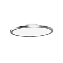 Luminaire de plafond AQUA DISK-1 / 302MM � 1 flamme, CCT Switch, commutable GX53 IP44, feuille d'argent 
