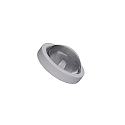 Lampe LED GX53 POWERLENS 60� 75MM plat, rond, avec optique de lentille 4,8W 420lm 2700K 60� CRI 80-89 