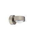 Luminaire mural direct GX53 IP20, mat, satiné, titane
