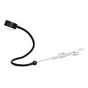 table lamp POWERLENS SNAKE bendable GX53 IP20, satined, black matt