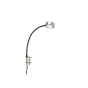 LightMe table lamp POWERLENS FLEX bendable GX53 IP20, mat, satined, titanium