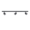 1-Projecteur monophas� DESIGNLINE BELL KIT lot de 3 GU10, noir 