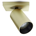 Spot SPOTON 1 pivotant, rotatif GU10 IP20, laiton