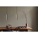 Lumexx pendant luminaire TUBE FLEX PENDANT GU10 IP20, brass