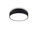 Luminaire de plafond MOON C260 LED IP20, noir gradable