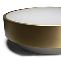 Lumexx Luminaire de plafond MOON C260 LED IP20, laiton gradable
