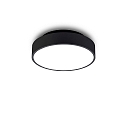 Luminaire de plafond MOON C260 LED IP20, noir gradable