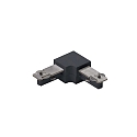 1- Connecteur en L monophas� DESIGNLINE, noir 