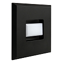 Luminaire d'encastrement mural TINA SQUARE angulaire, rotatif, direct / indirect, commutable IP22, blanche 