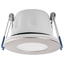 Eclairage d'extérieur encastré TEGO SLIM DOWNLIGHT 68MM rigide, lot de 10 IP65, nickel gradable