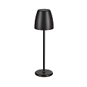 Lampe de table solaire TAVOLA SOLAR avec connexion USB, lot de 1, avec variateur tactile, fixation magn�tique IP54