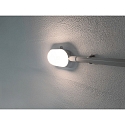 Megatron Luminaire pour locaux humides ZELLA NEO ovale, r�sistant aux chocs, commutable, multipower IP54, gris 