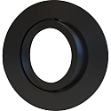 Plafonnier encastr� DECOCLIC 68MM / GU10 + GU5.3 rond, pivotant GU10 IP20, noir mat gradable