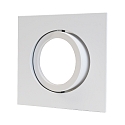 Plafonnier encastr� DECOCLIC 68MM / GU10 + GU5.3 angulaire, pivotant GU10 IP20, blanche gradable