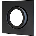 Megatron Bo�tier int�gr� DECOCLIC 68MM / GU10 + GU5.3 angulaire, pivotant, noir mat