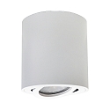 Downlight cylindrique, pivotant, c�bl� en continu GU10 IP20, blanche gradable