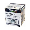 Downlight DECOCLIC rond, dimmable GU10 IP23, blanche 