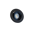 Lumi�re encastr�e DECOCLIC KOIN DIM rond, pivotant, lot de 1 IP20, noir gradable 7,6W 550lm 3000K 38� 38� CRI > 97