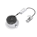 Megatron Downlight encastrable MTP FILA UGR �172MM rigide, CCT Switch, UGR < 19, multipower IP54/IP20, blanche 