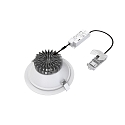 Megatron Downlight encastrable MTP FILA UGR �225MM rigide, CCT Switch, multipower IP54/IP20, blanche 