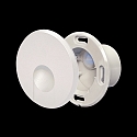 nobilé Luminaire d'encastrement mural  STAIR 68 SCCT rond IP40, blanc mat gradable