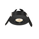 Plafonnier encastré LED MINI SPOT 40SR 350MA plat, pivotant, commutable IP20, noir gradable