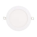 Downlight encastrable LED PANEL FLAT 145 R SCCT DIM C rond, CCT Switch IP44, blanche gradable