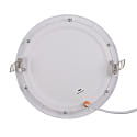 Downlight encastrable LED PANEL FLAT 170 R SCCT MP rond, CCT Switch, commutable, multipower IP44, blanche 