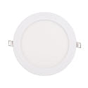 Downlight encastrable LED PANEL FLAT 170 R SCCT DIM C rond, CCT Switch IP44, blanche gradable