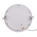 nobil� Downlight encastrable LED PANEL FLAT 170 R SCCT DIM C rond, CCT Switch IP44, blanche gradable