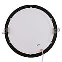 Downlight encastrable LED PANEL FLAT 225 R SCCT DIM C plat, rigide IP44, noir gradable